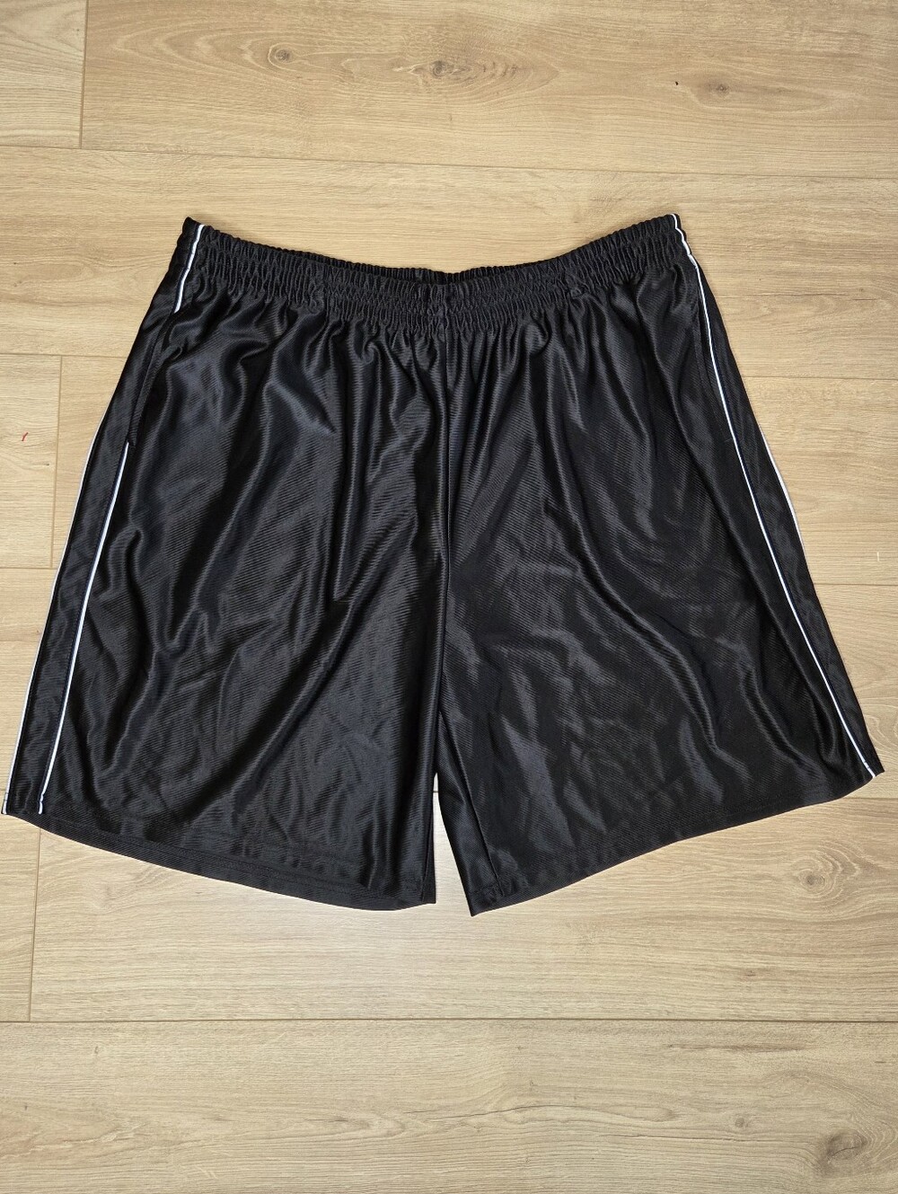 Simply For Sports Black Dazzle Basketball Shorts XXL Athletic Mesh Gym 10 Inseam